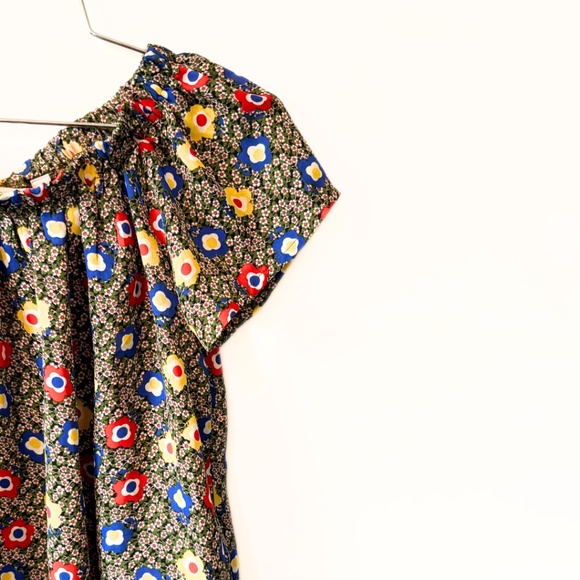 Compañía Fantástica Boho Floral Print Top Size M - Picture 2 of 6